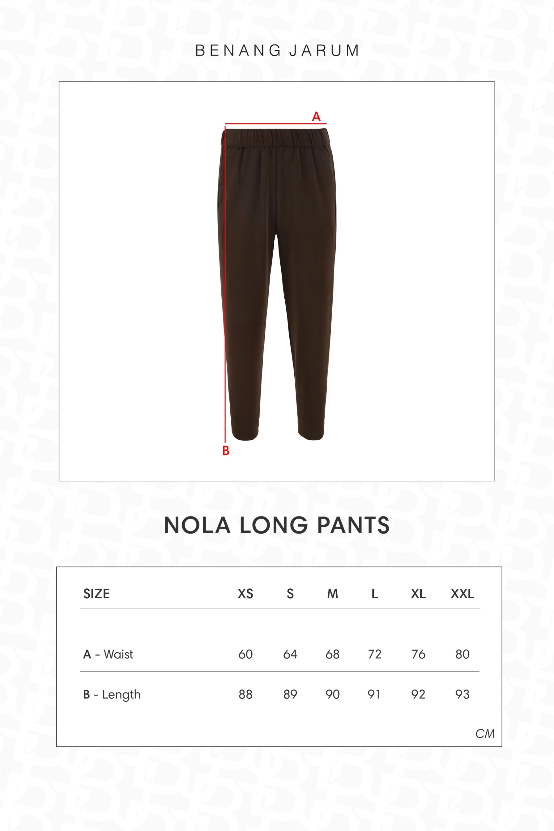 NOLA LONG PANTS - BENANG JARUM 