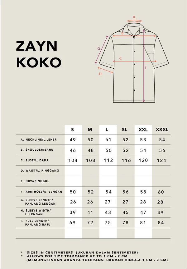 ZAYN SHORT SLEEVE KOKO - KAMI