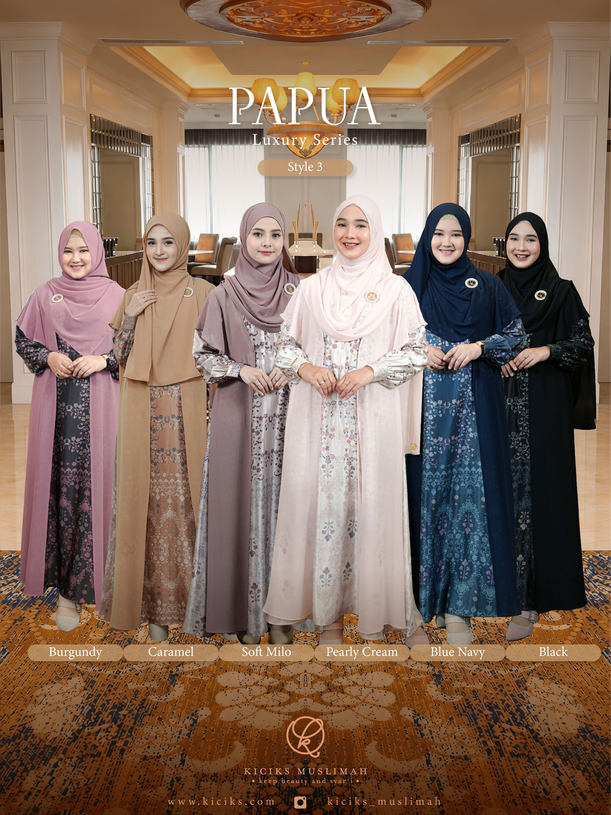 PAPUA SERIES - DRESS DEWASA STYLE 1
