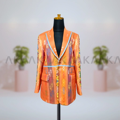 Image of AKAWASTRA BLAZER - Orange