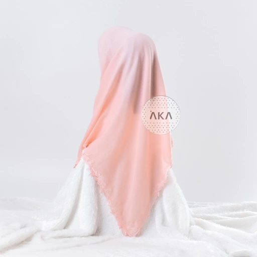 Image of Meniti Scarf Peach Pearl