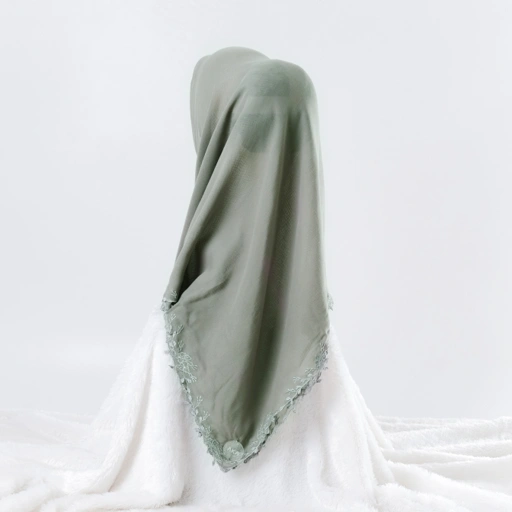 Image of Meniti Scarf Khaki Green