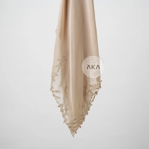 Image of Meniti Scarf - Champagne Beige