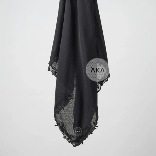 Image of Meniti Scarf - Midnight Black