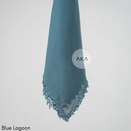 Image of Asyia Scarf - Blue Lagoon