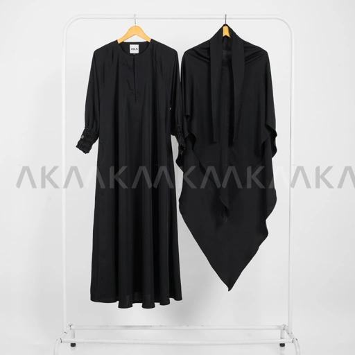 Image of ADREENA ABAYA BEADS DRESS