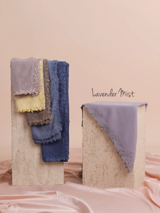 Meniti SCARF - LAVENDER MIST