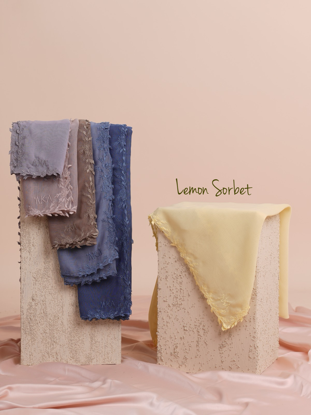 Meniti Scarf - Lemon Sorbet