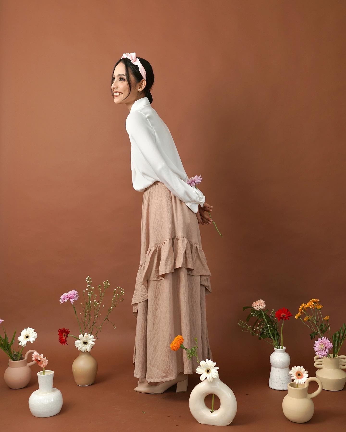 Willow crinkle skirt