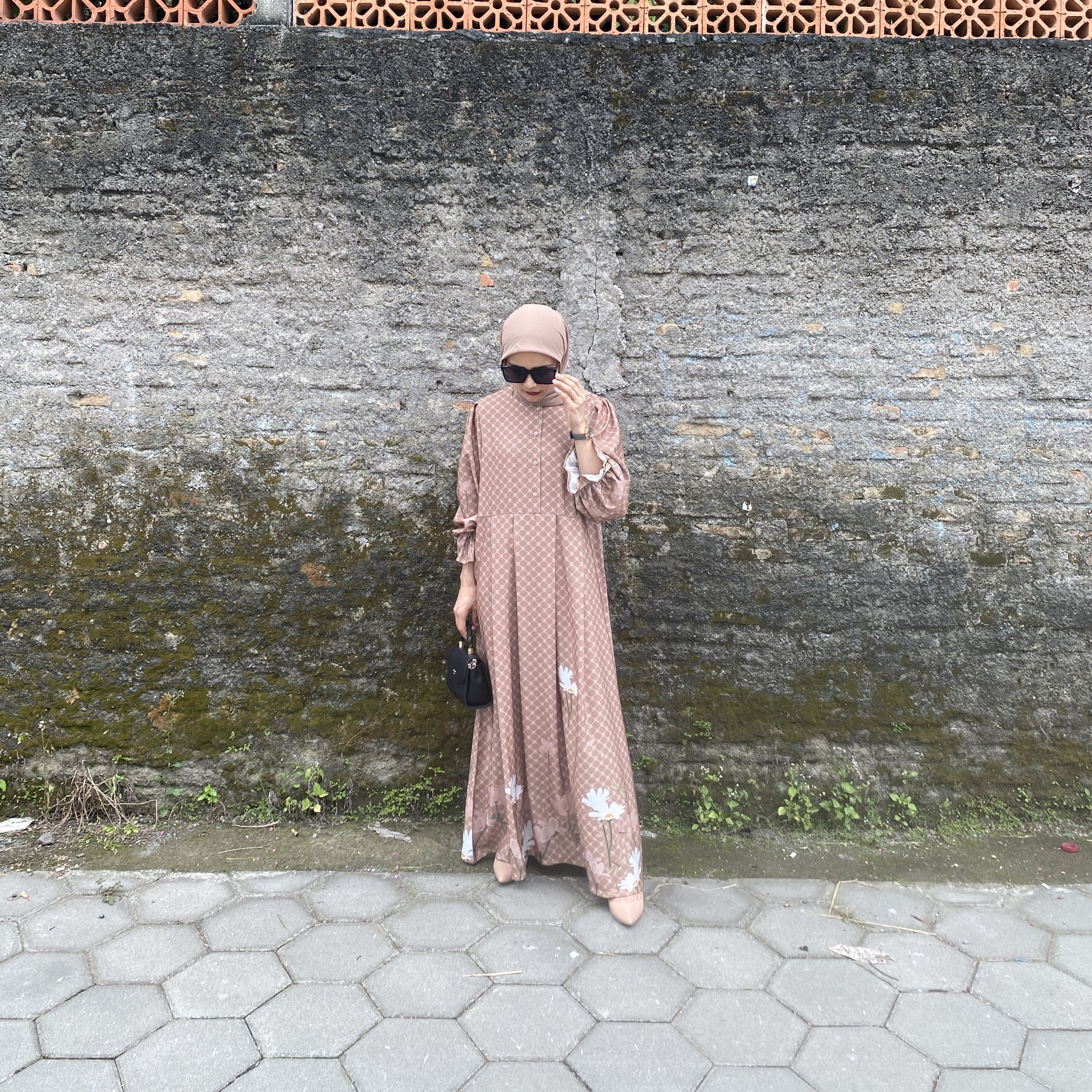 Rana Dress Golden Brown