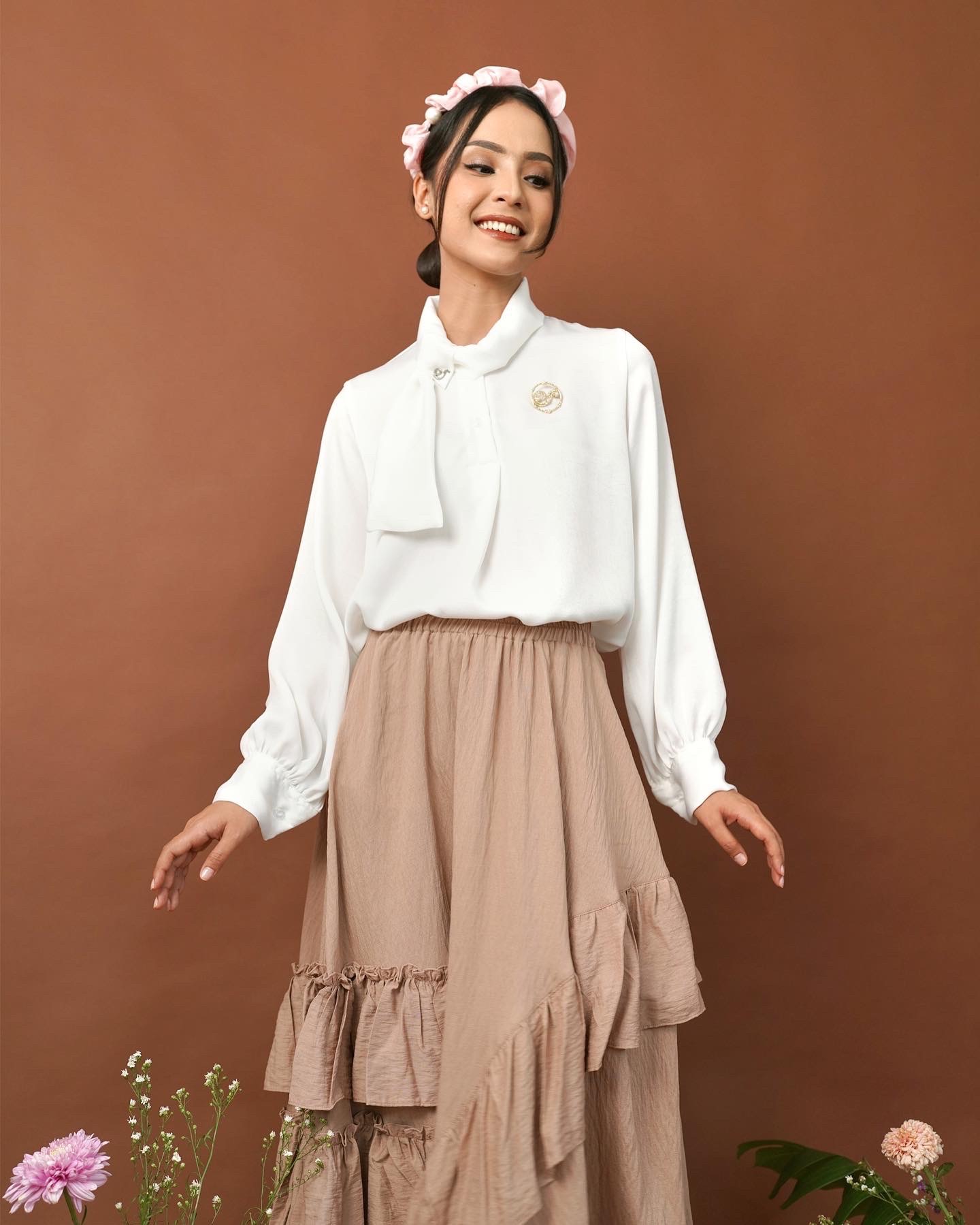 Willow crinkle skirt
