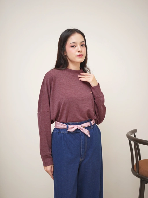 Image of Aina Top Dusty Cedar