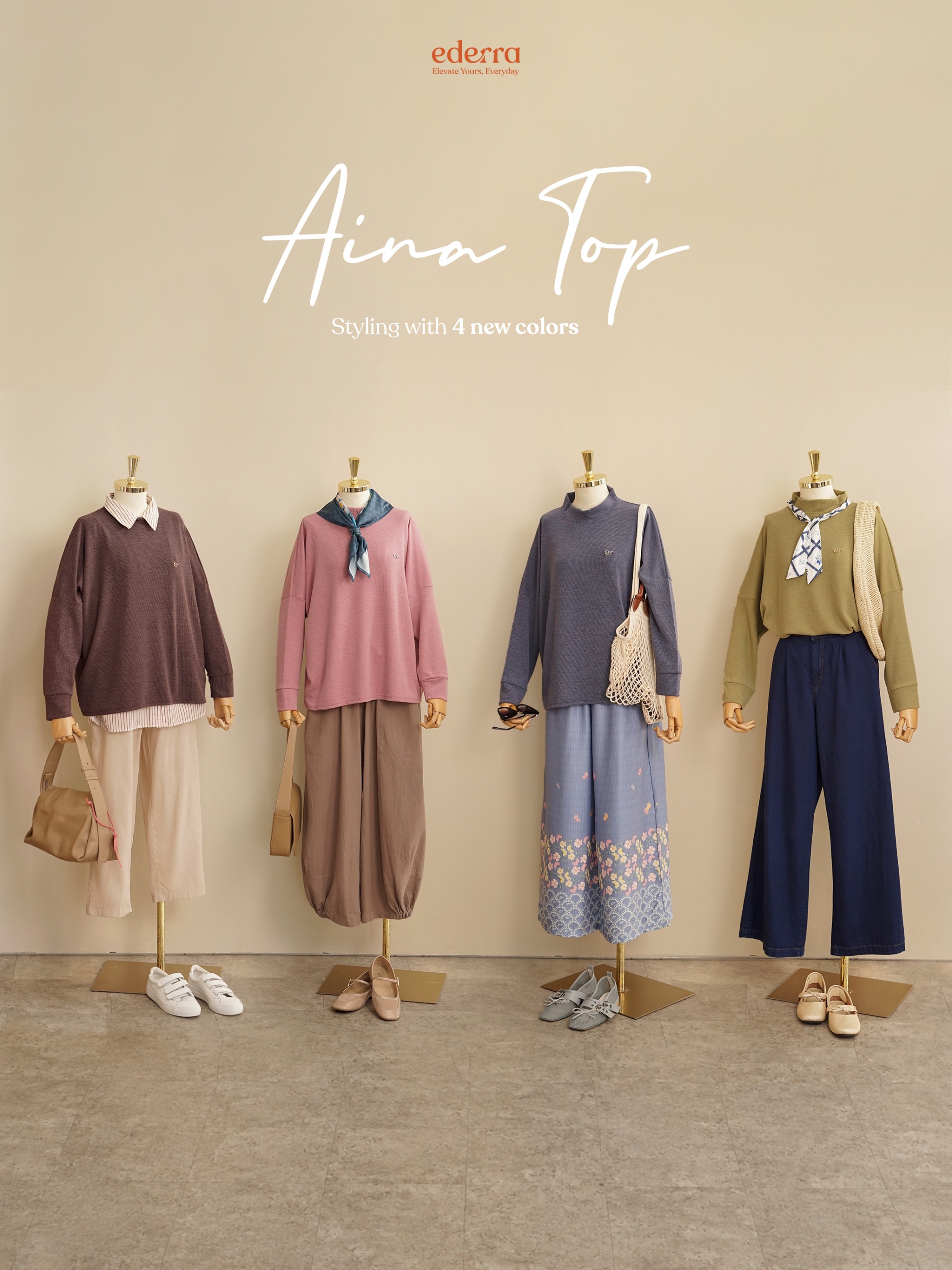 Aina Top Huckleberry