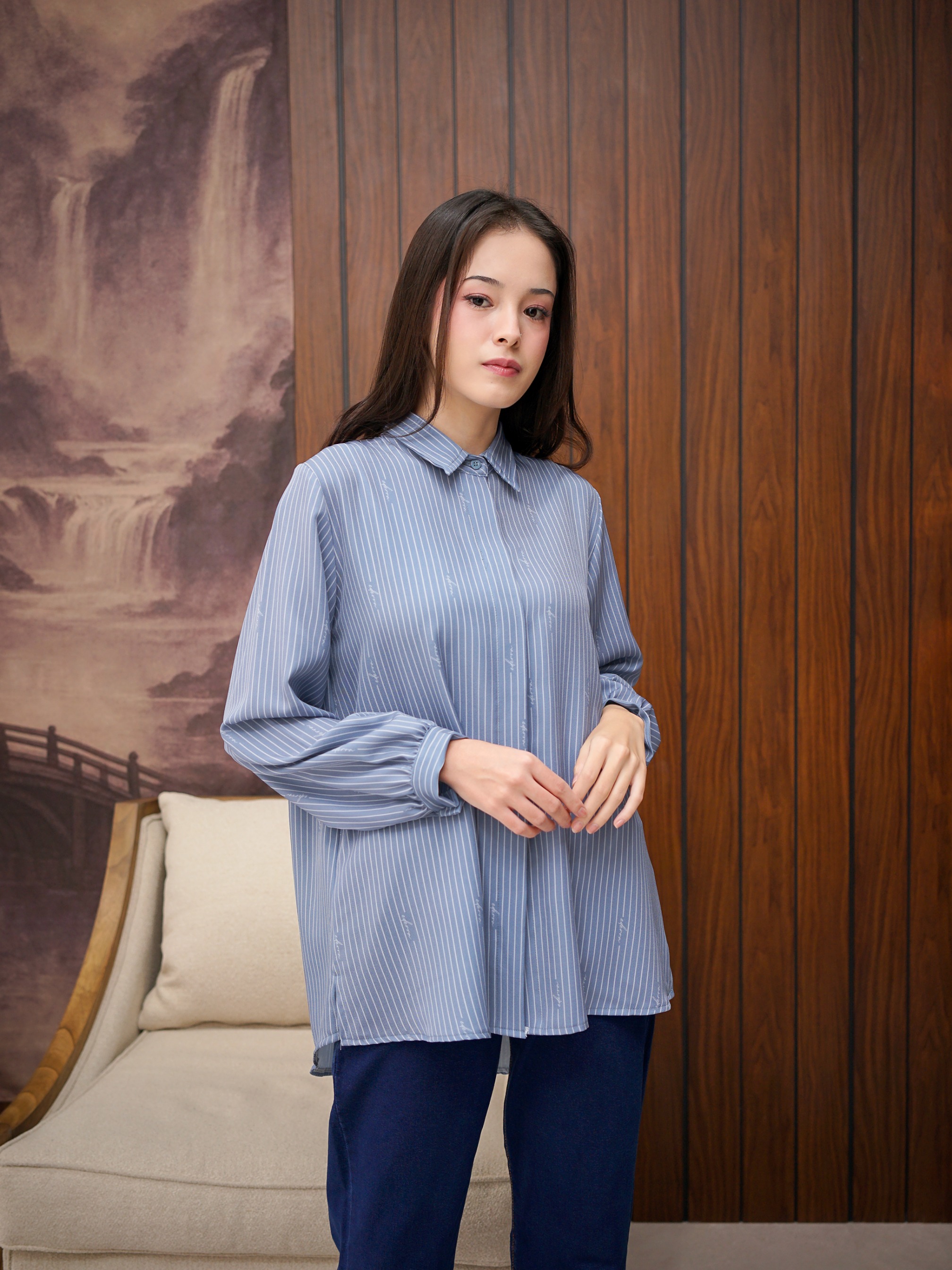 Elana Top Royal Blue