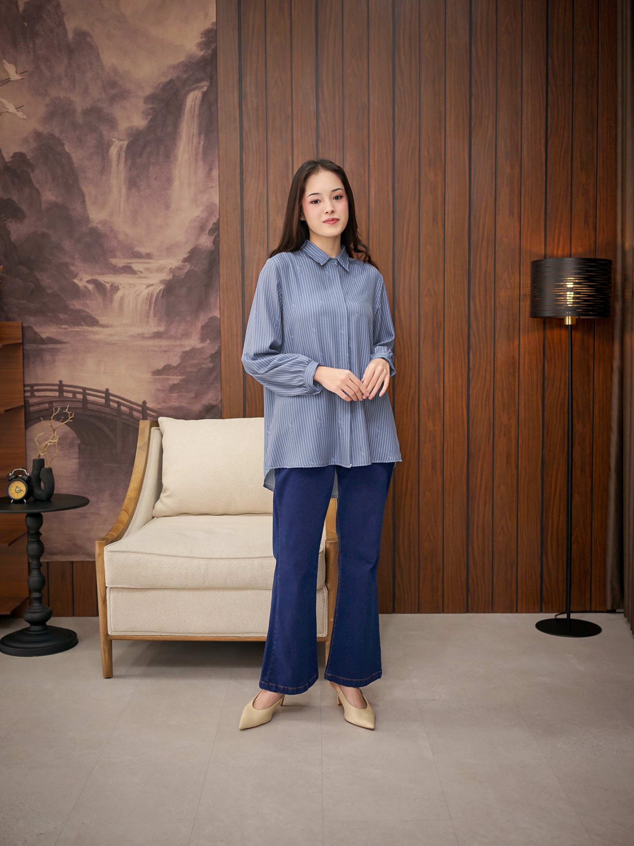 Elana Top Royal Blue