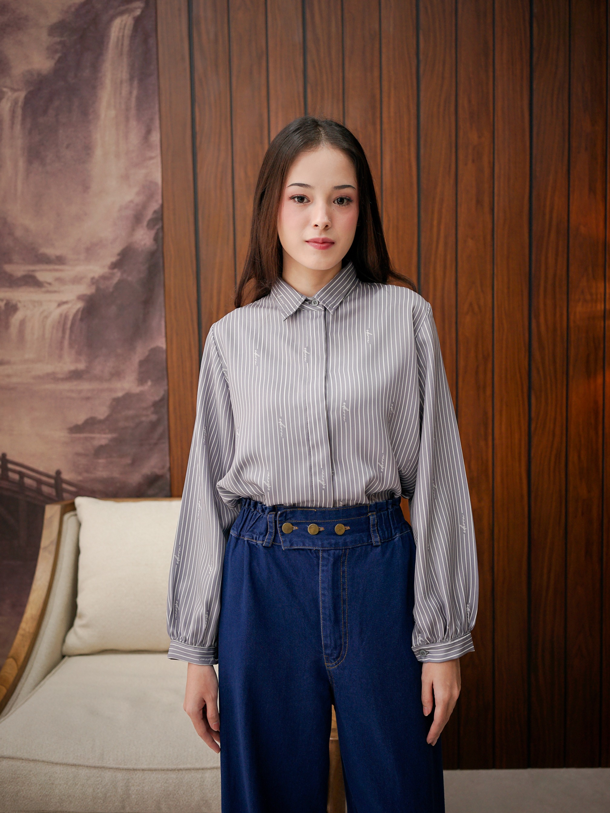Elana Top Ultimate Grey