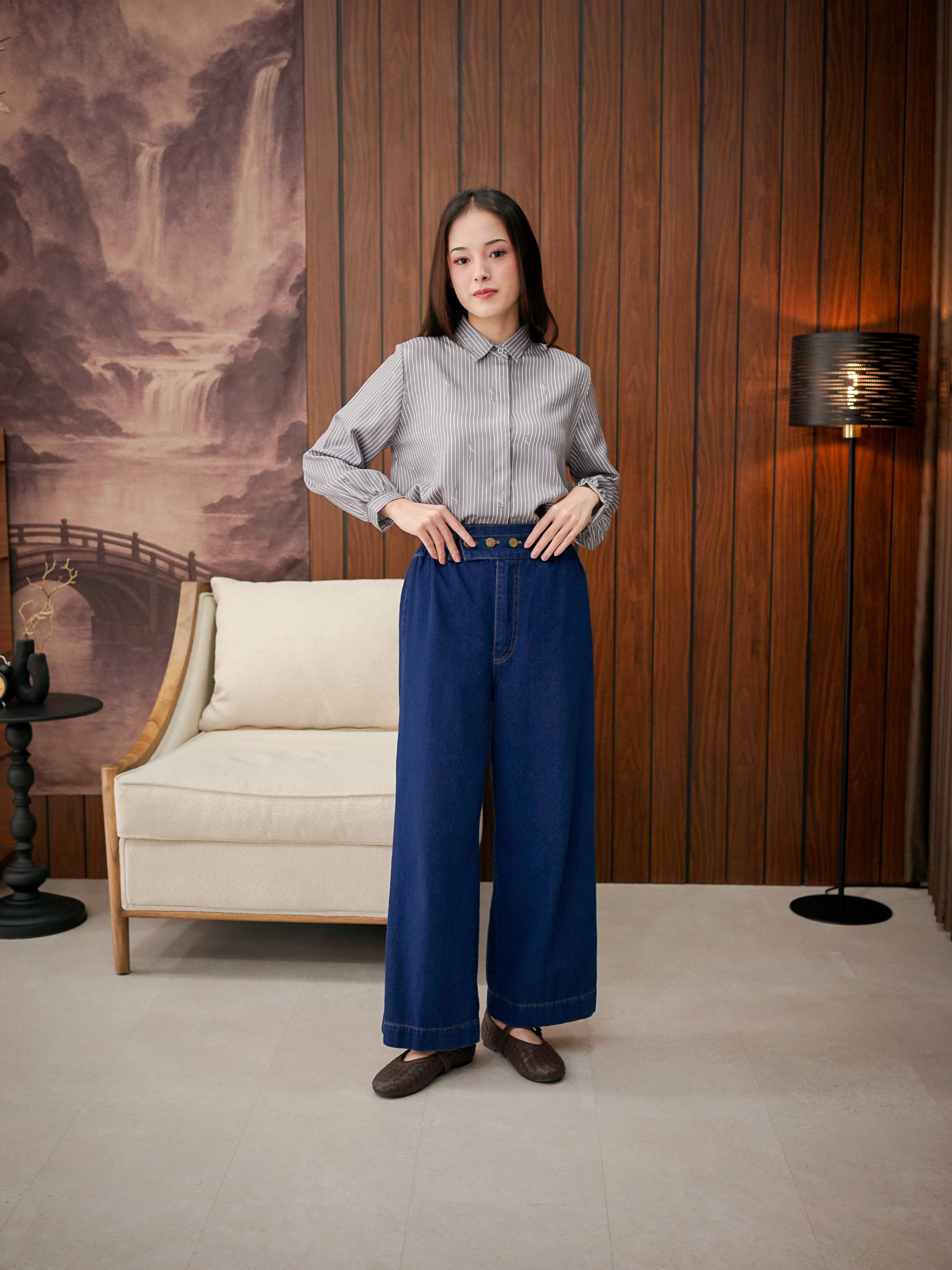 Elana Top Ultimate Grey