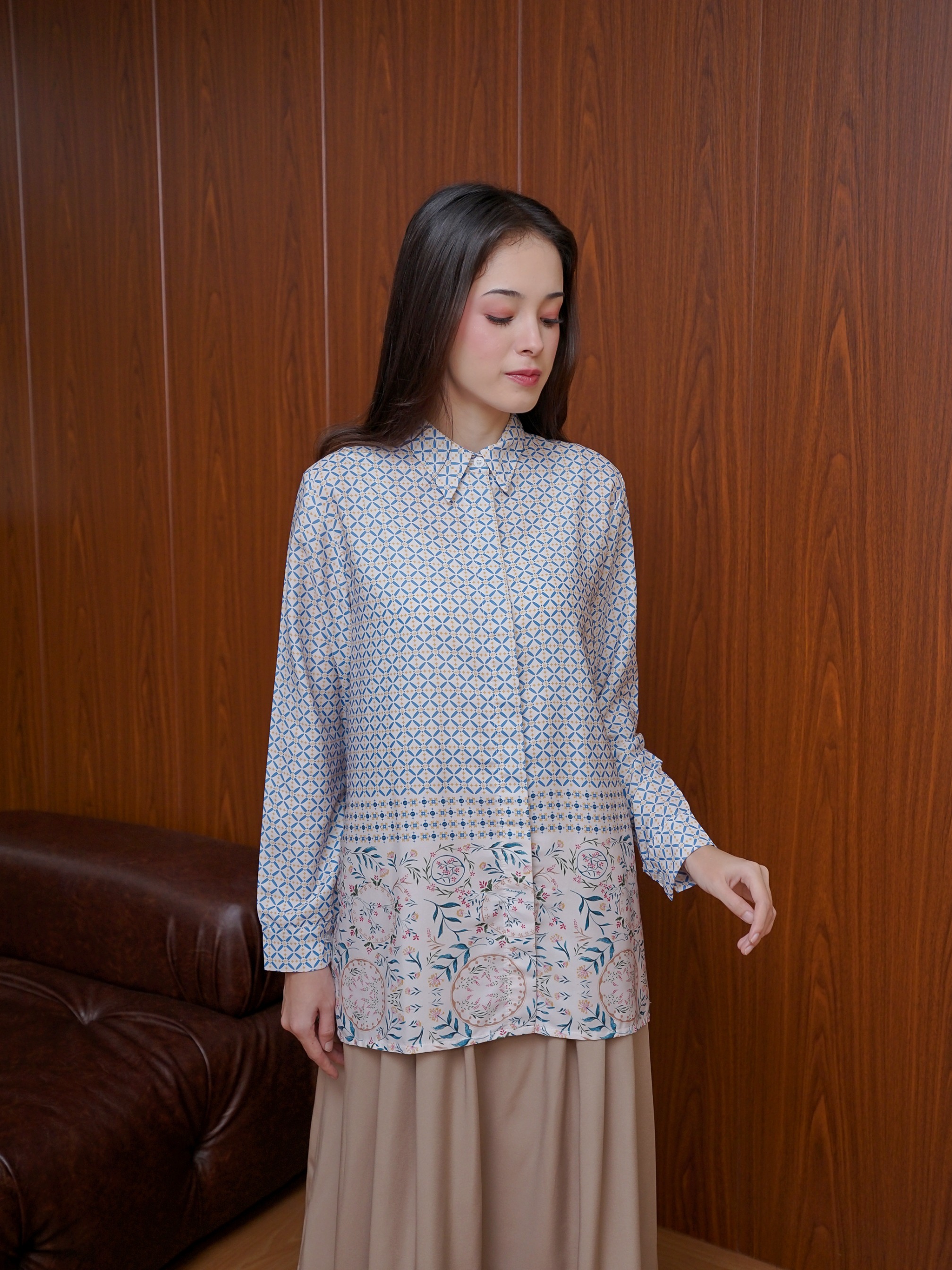 Tulus Blouse Blue Perennial