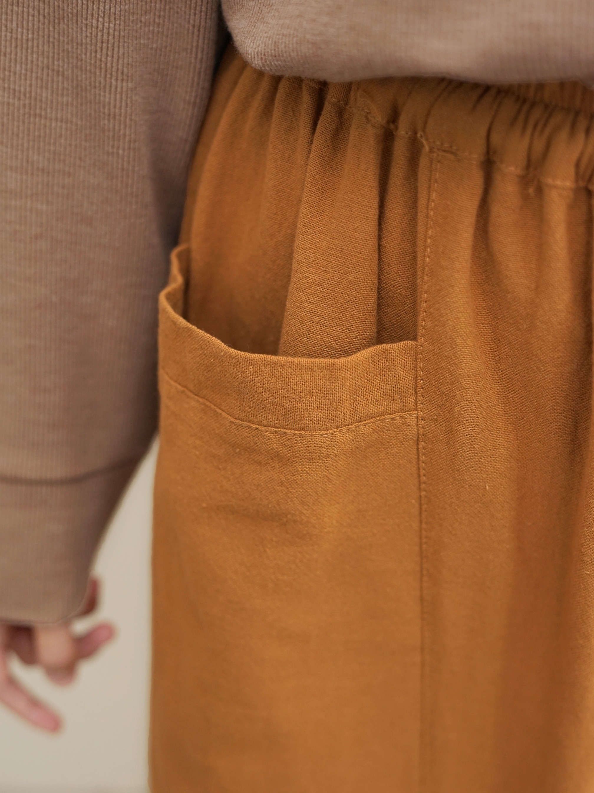 Leora Pants Honey Ginger