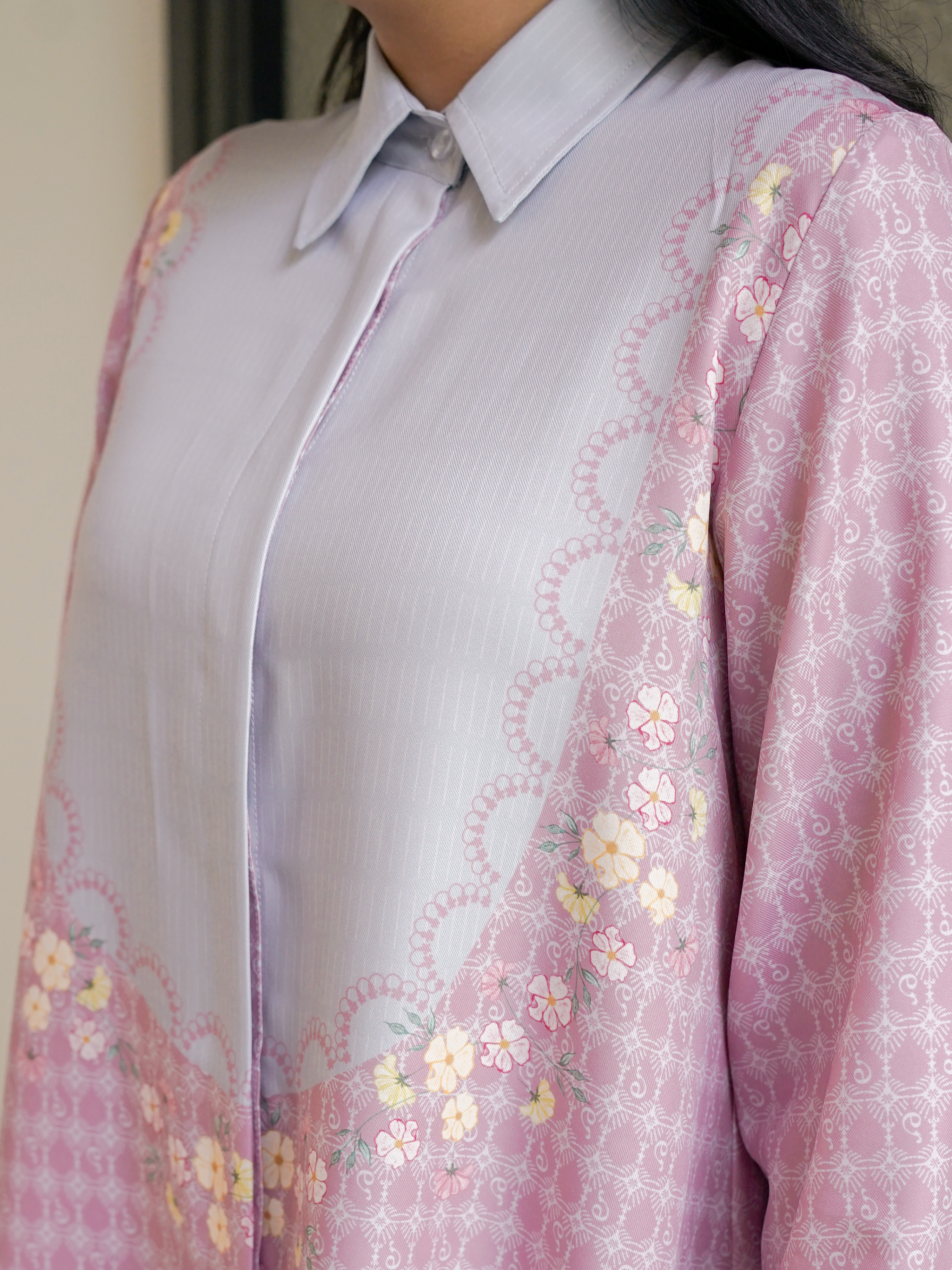 Setaman Blouse Grey Confetti