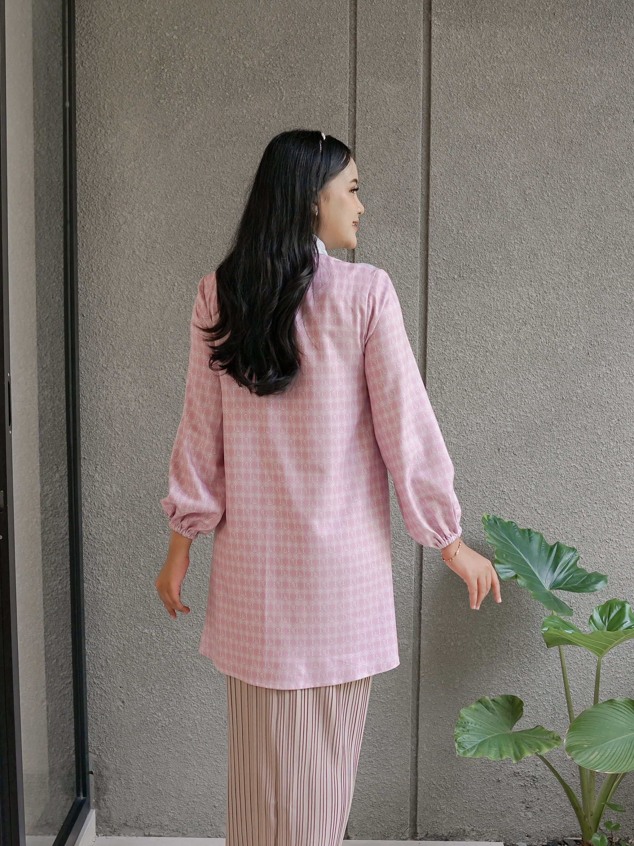 Setaman Blouse Grey Confetti
