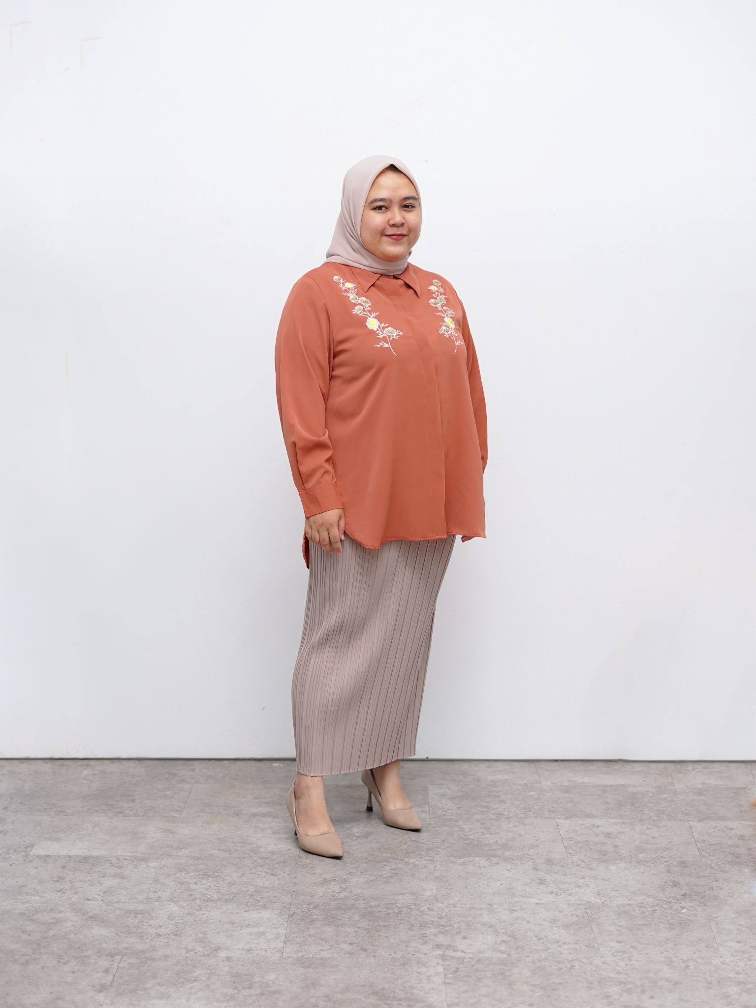 Zeya Shirt Tawny Orange