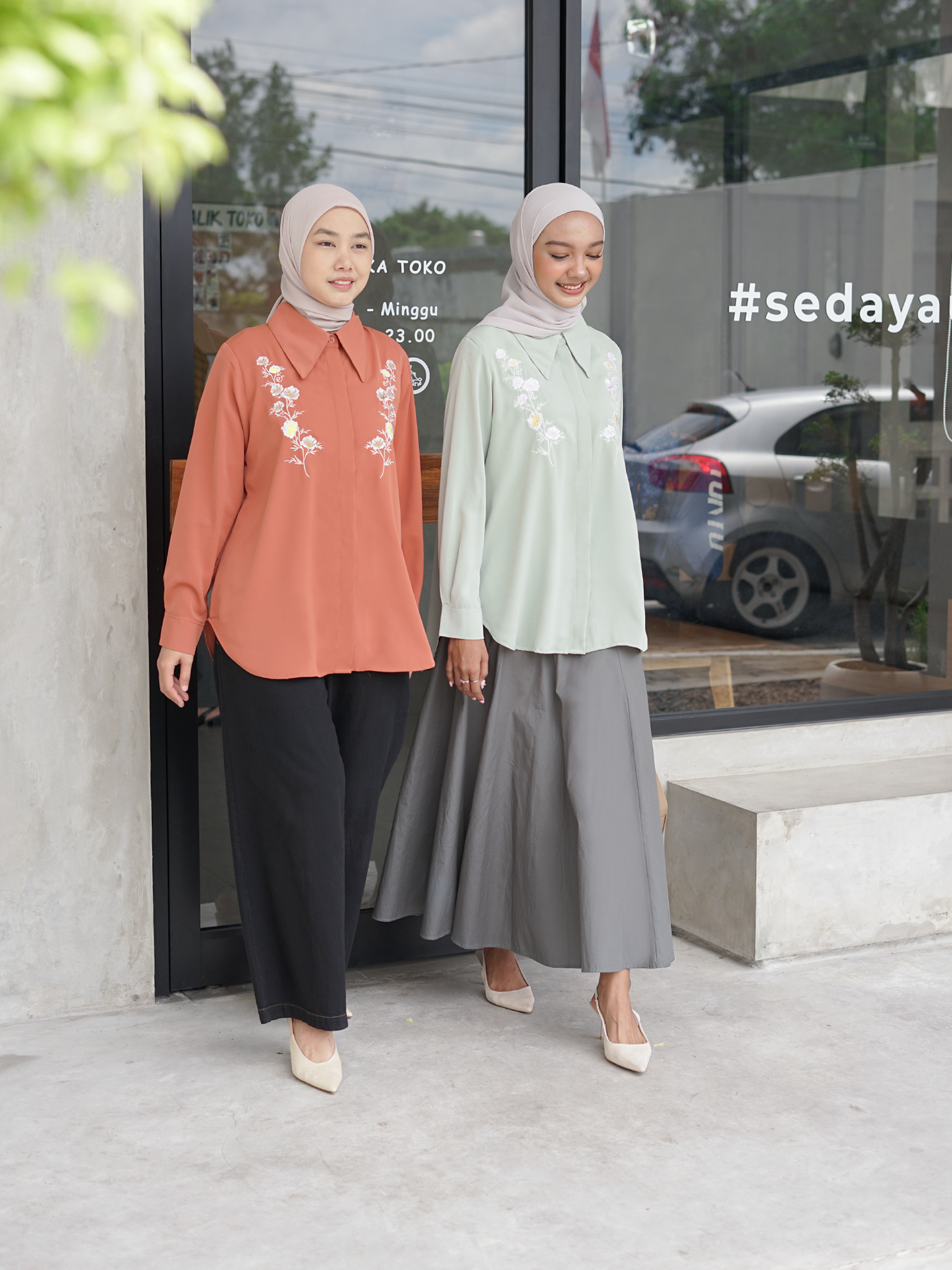 Zeya Shirt Dust Mint