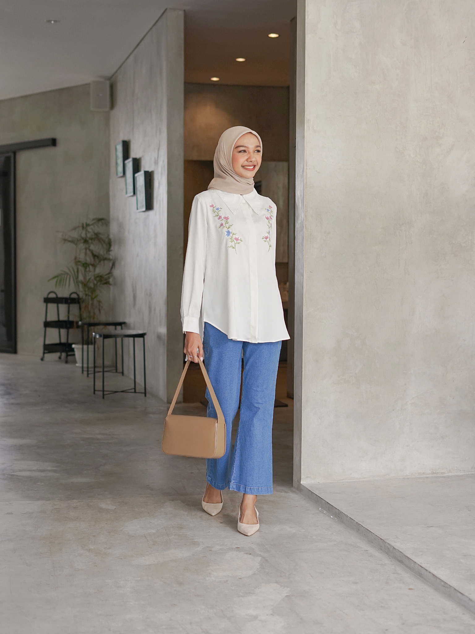 Zeya Shirt White