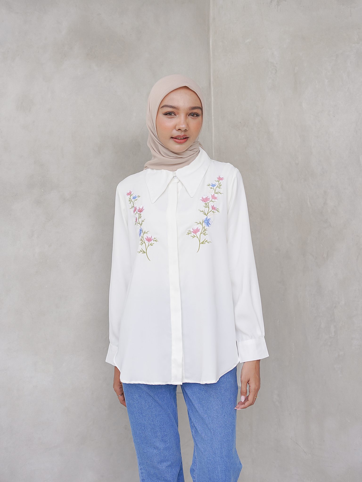 Zeya Shirt White