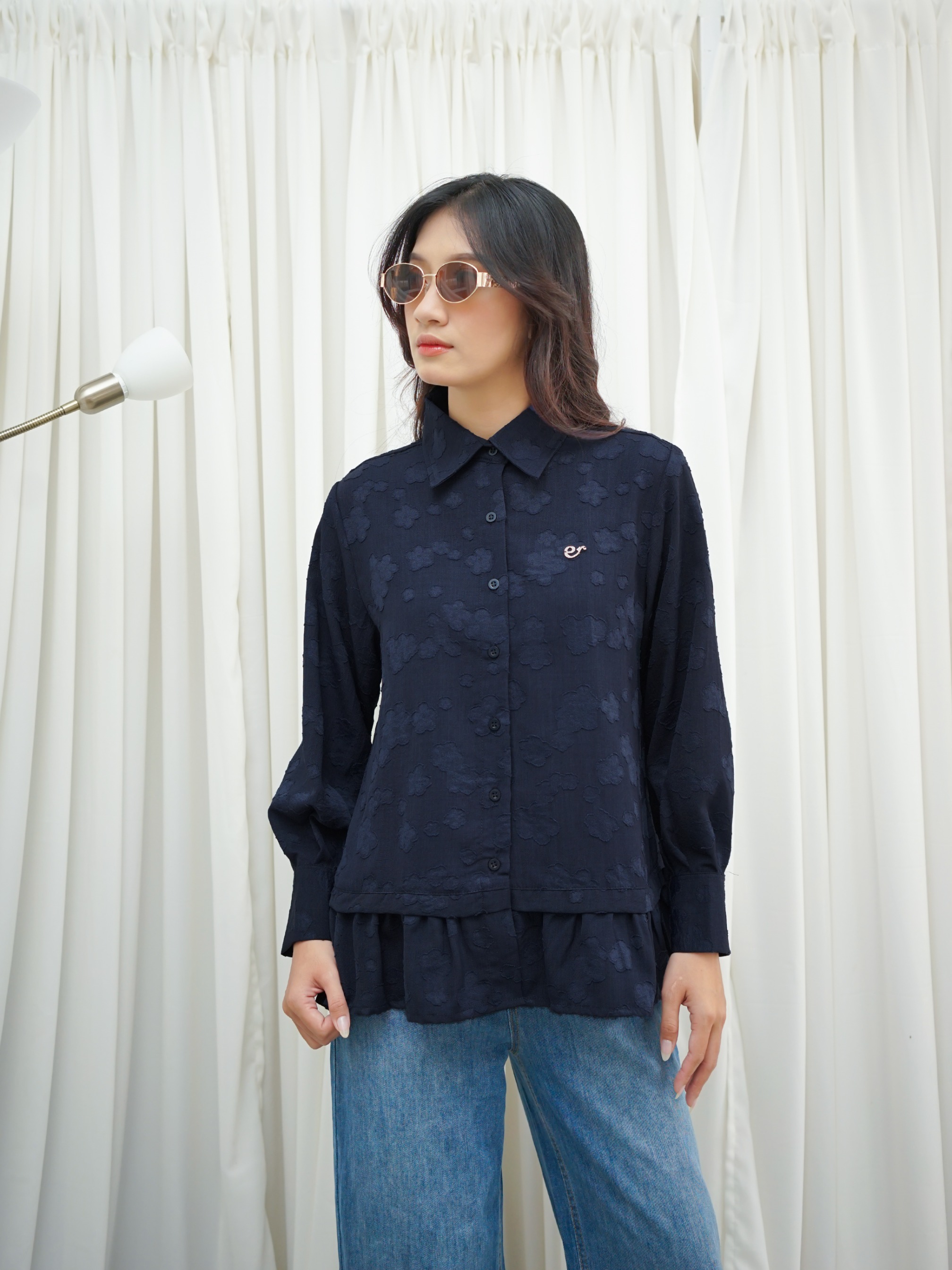 Nalla Top Navy (2.0)