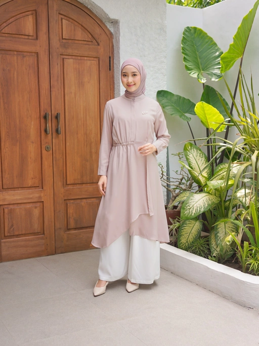 Image of Celisa Tunic Petal Pink