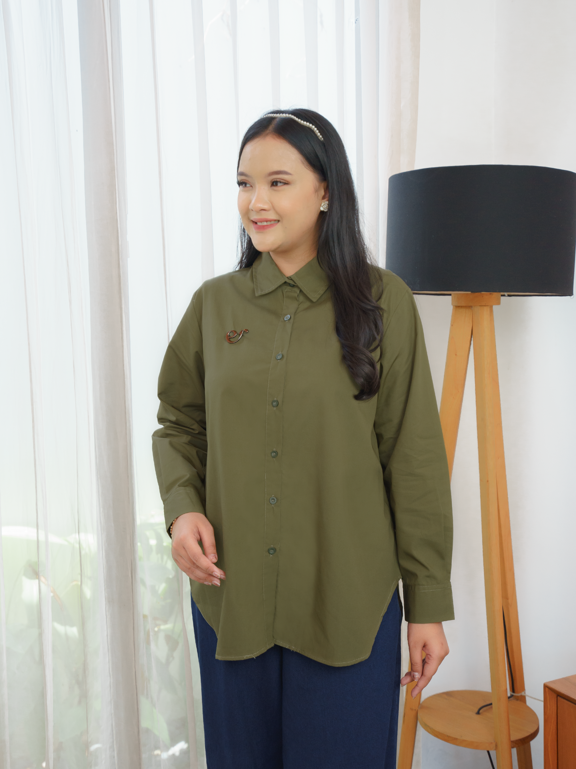 Cerra Shirt Pesto Green