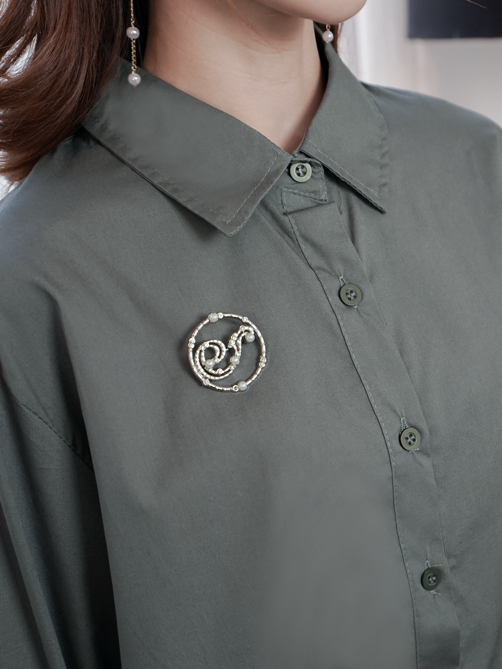Cerra Shirt Chrome