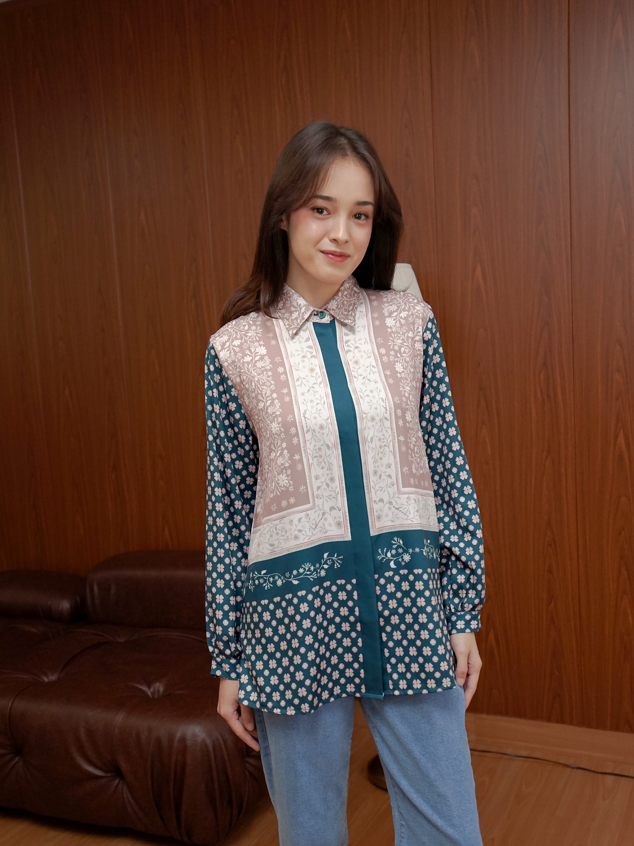 DEFECT / REJECT Claya Top Quetzal Green