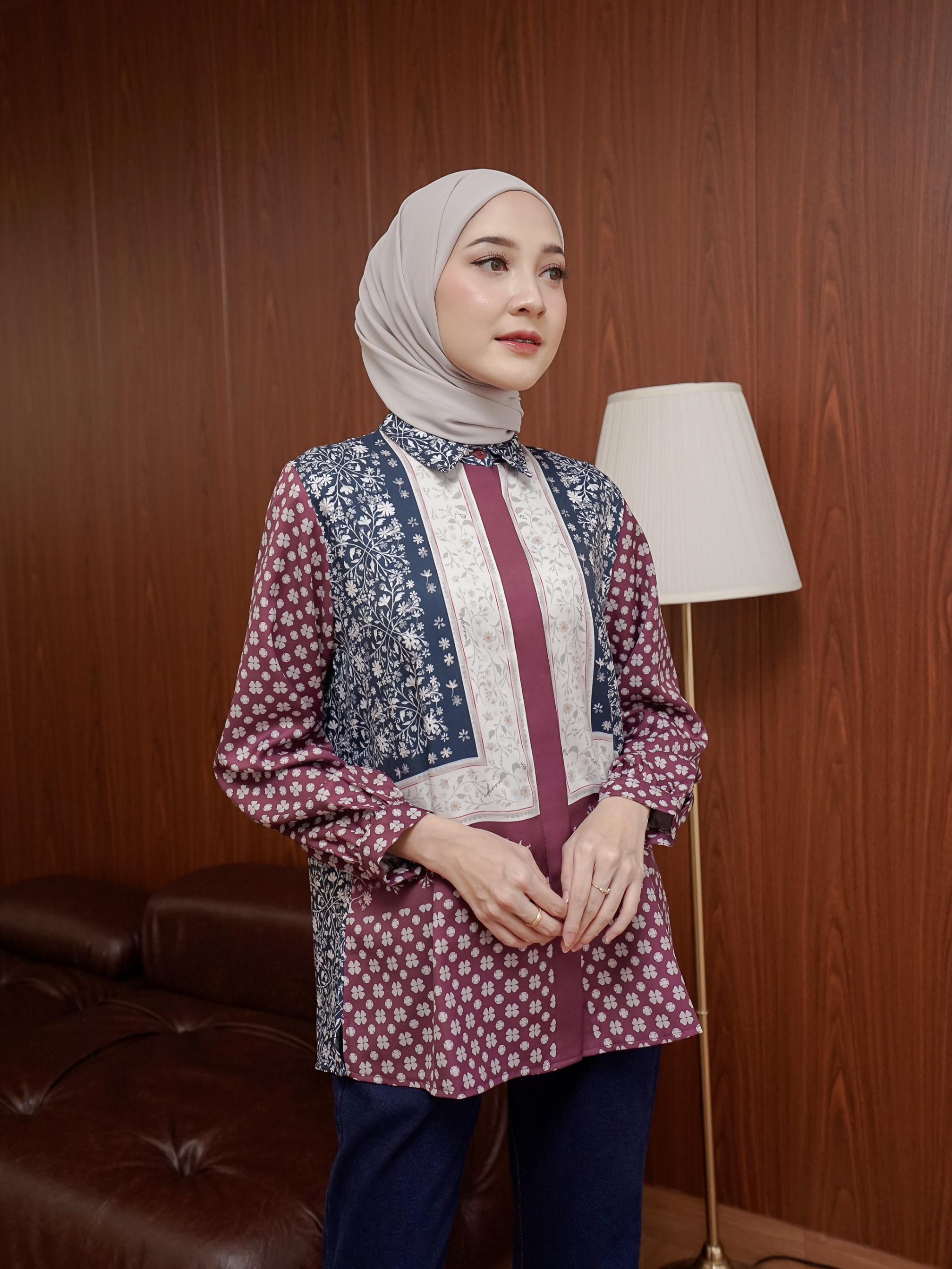 Claya Top Burgundy
