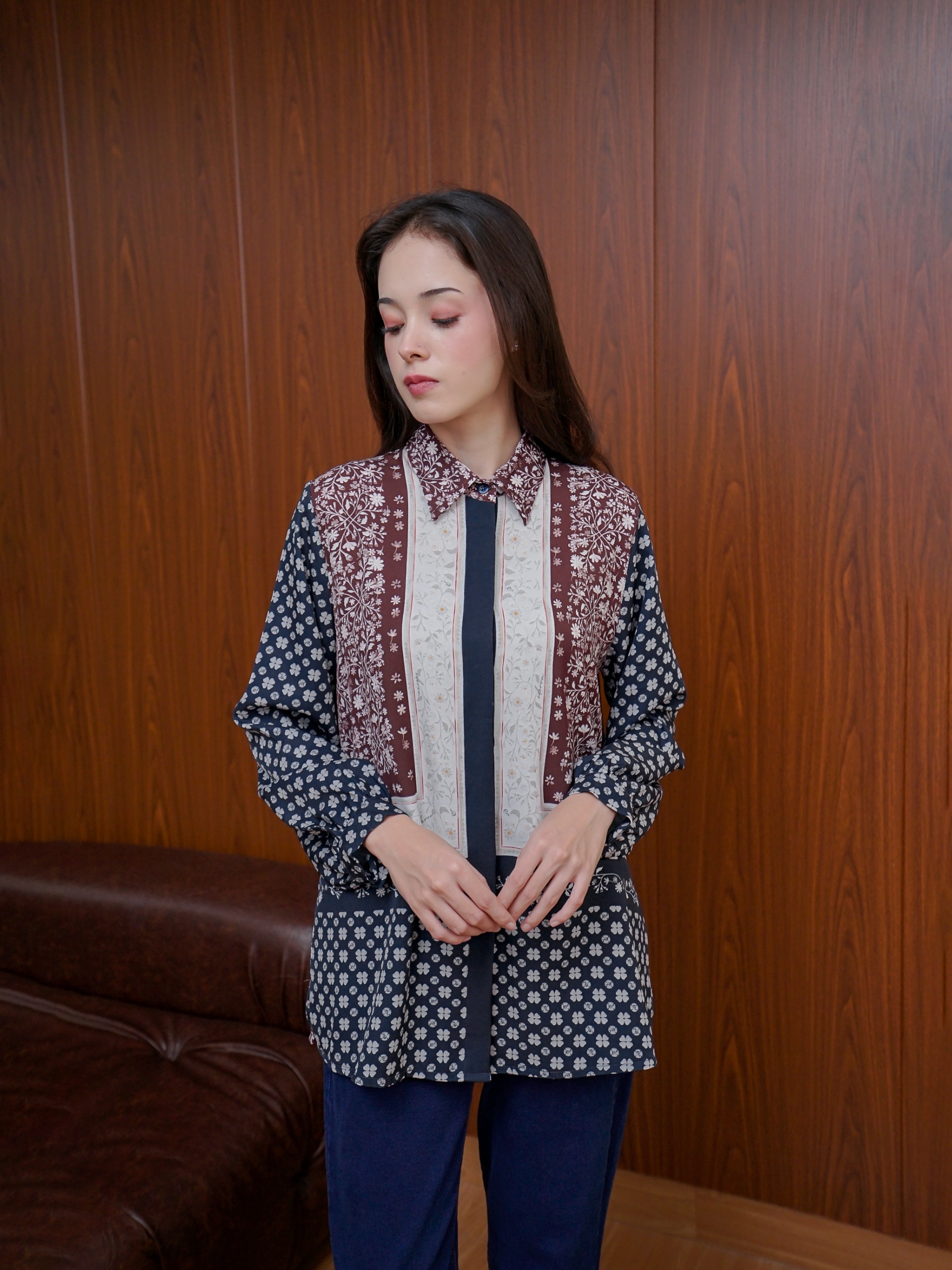 Claya Top Dark Navy