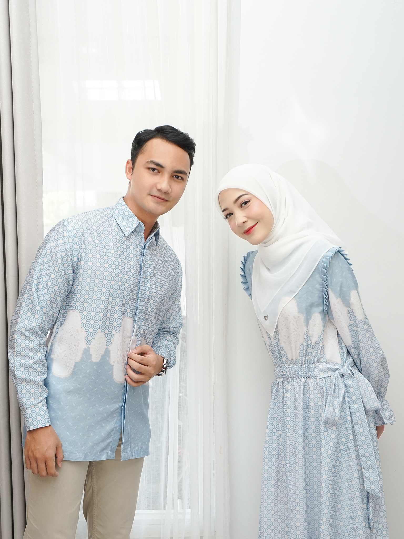 Padu Dress Powder Blue
