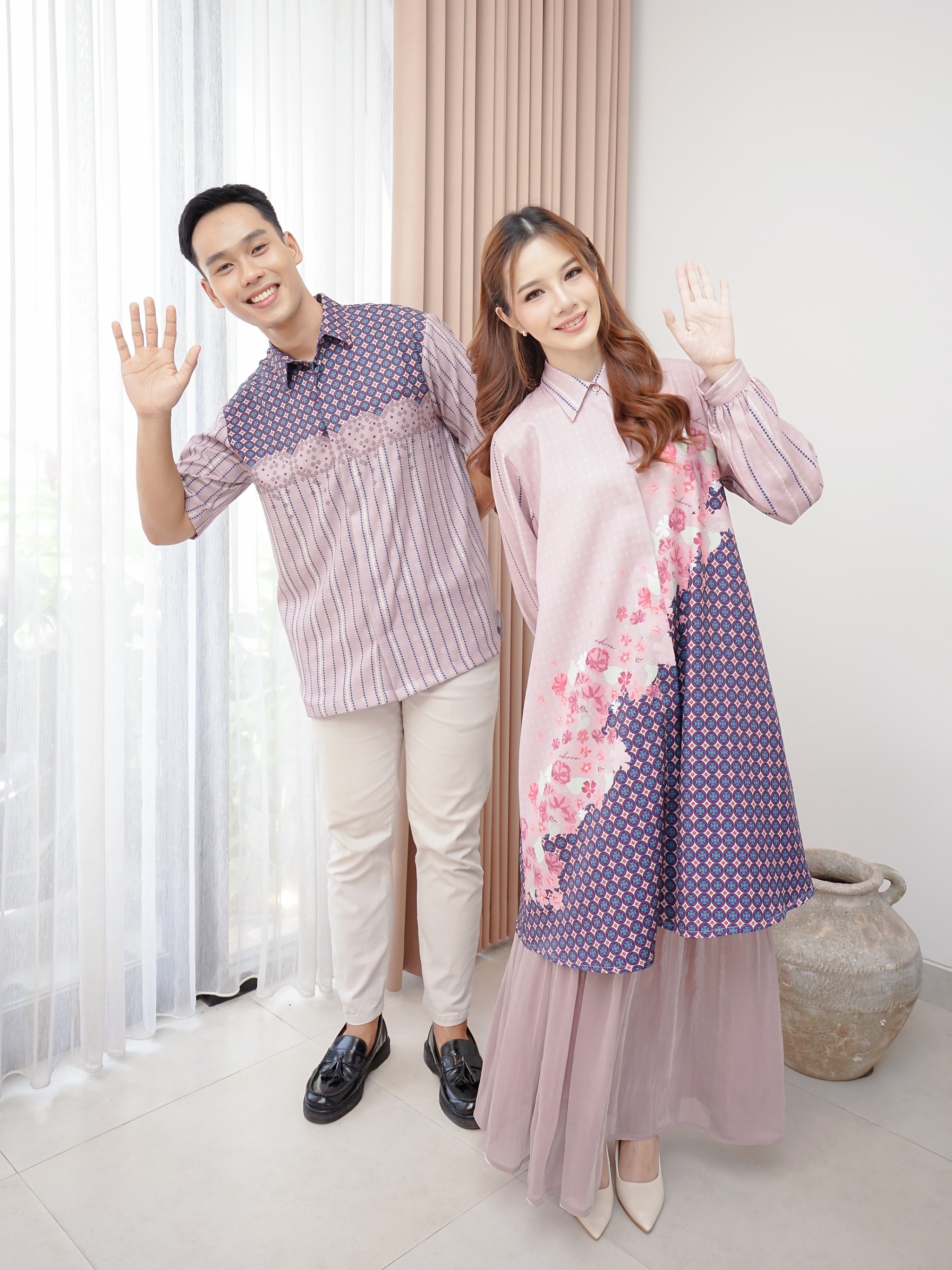 Arunika Tunic Pale Mauve