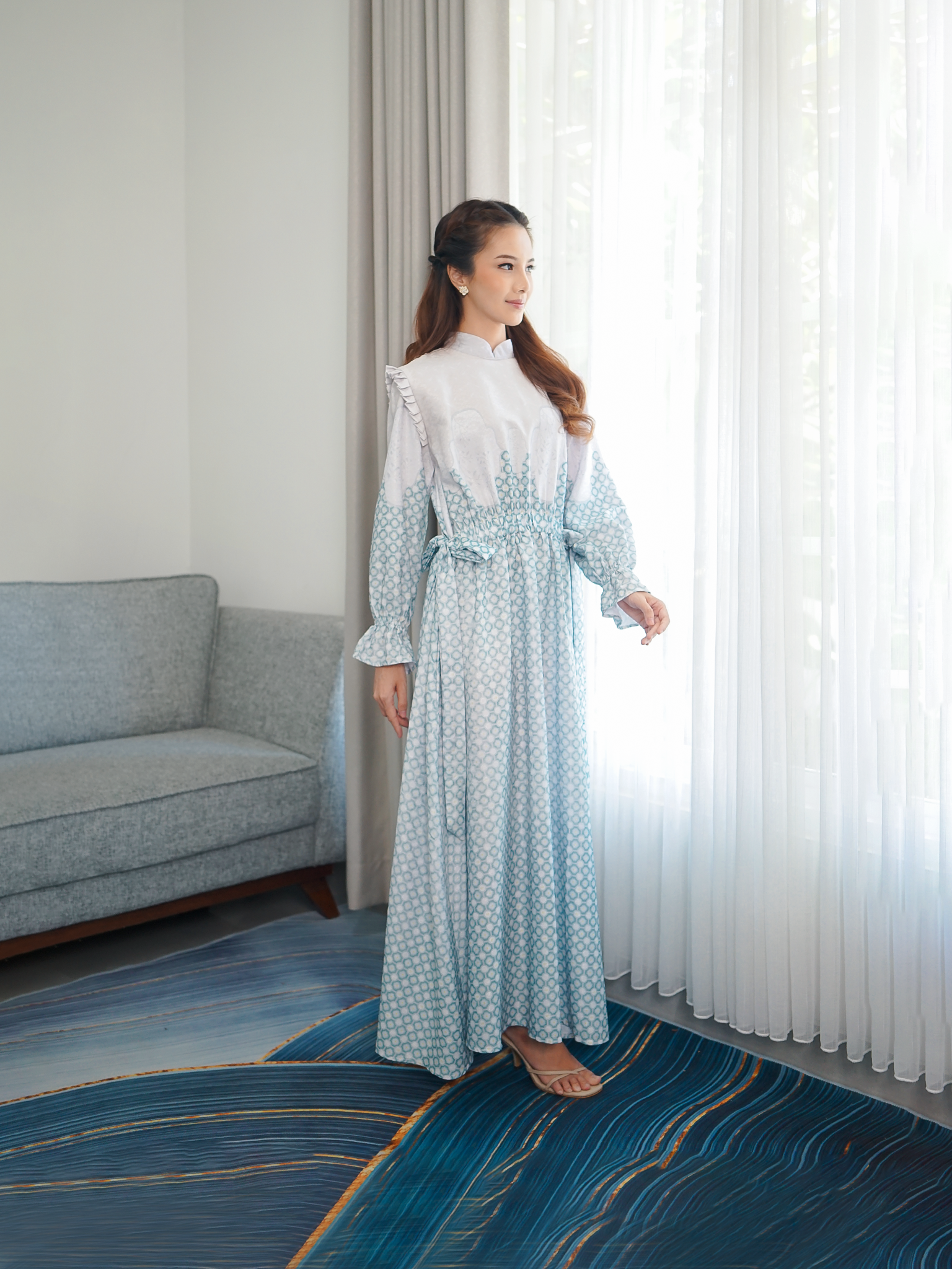 Padu Dress Deep Jungle