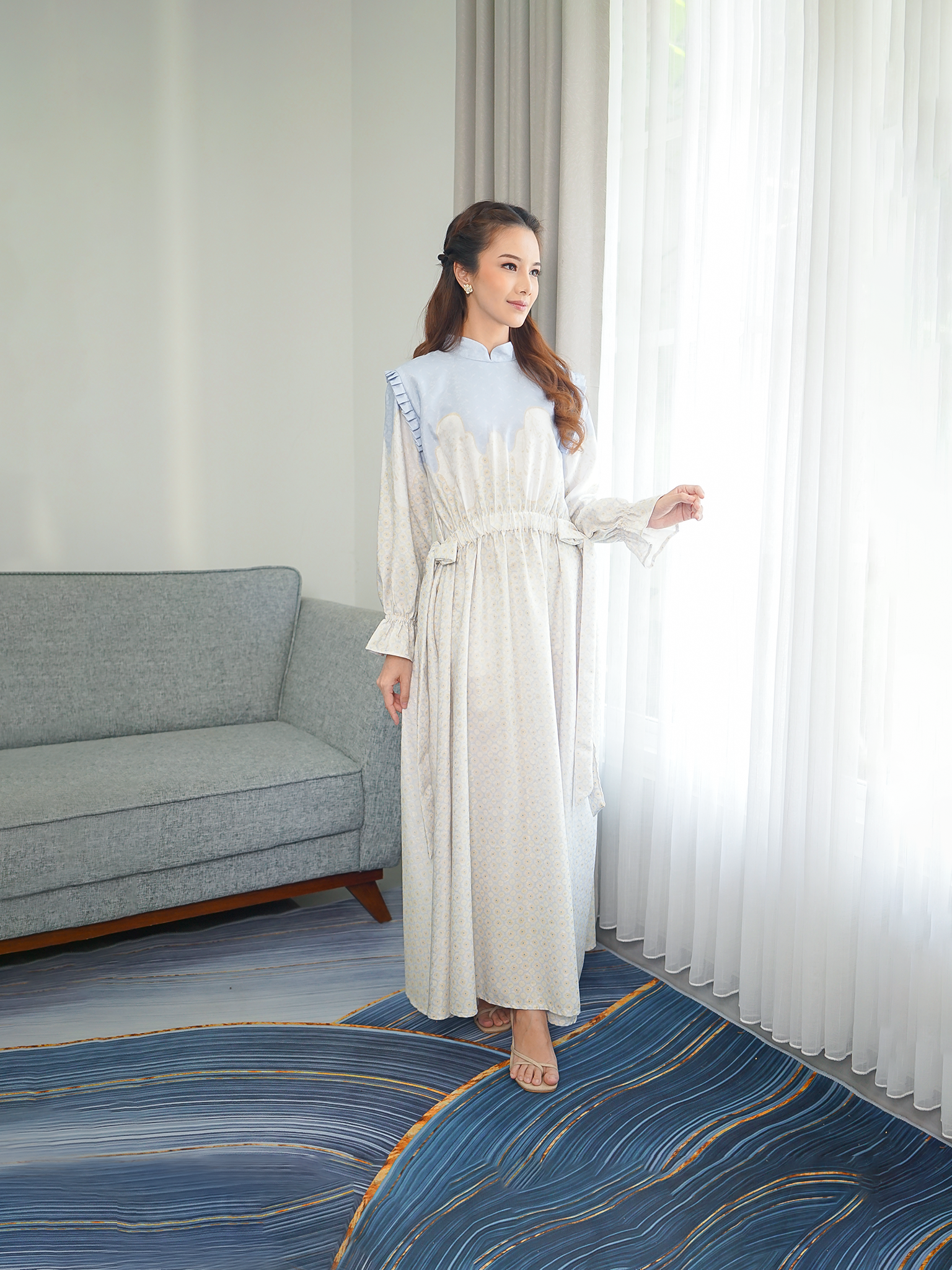 Padu Dress Pear Sorbet