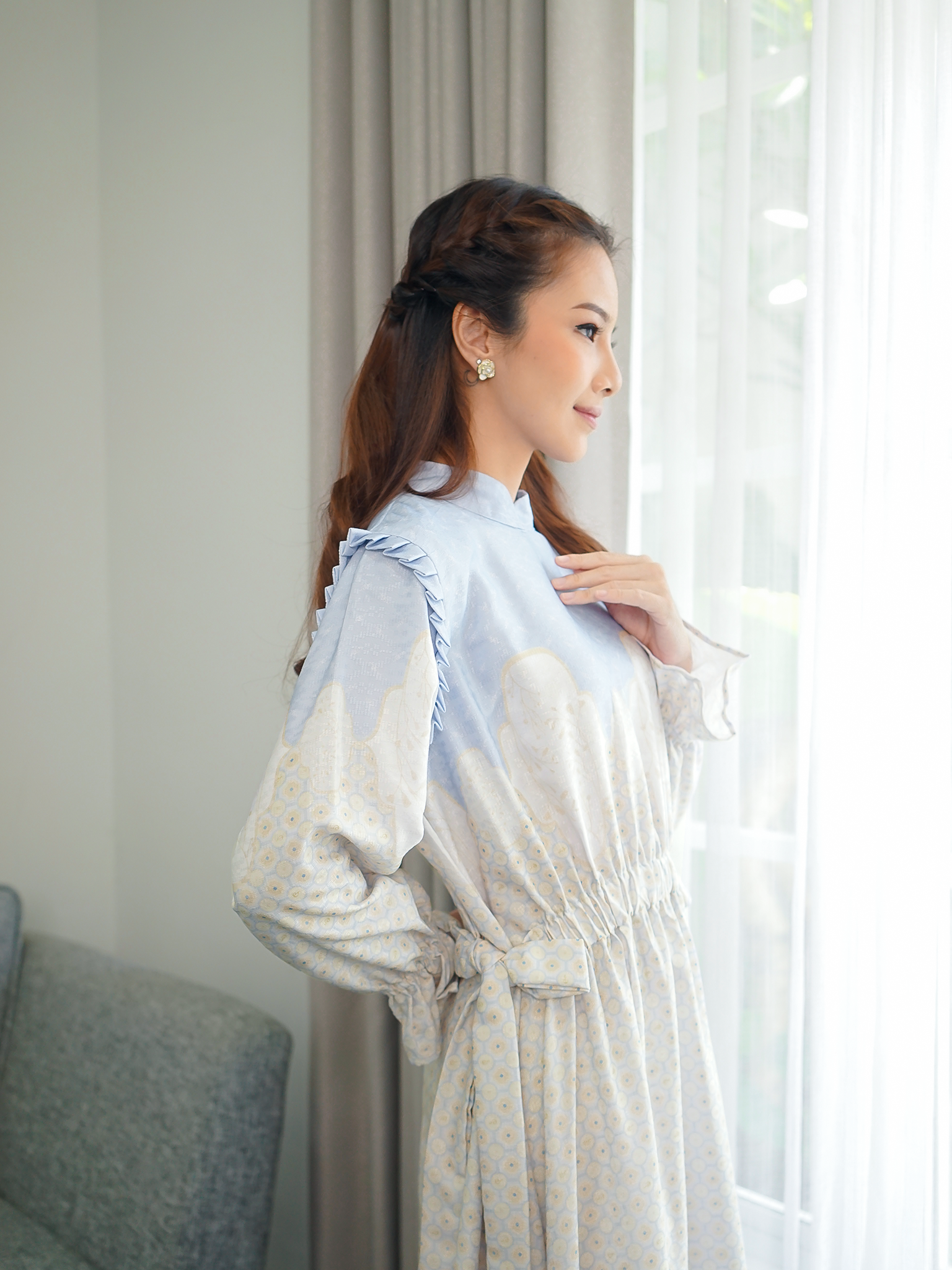 Padu Dress Pear Sorbet