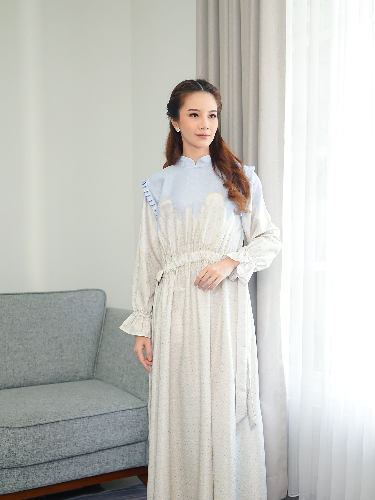 Padu Dress Pear Sorbet