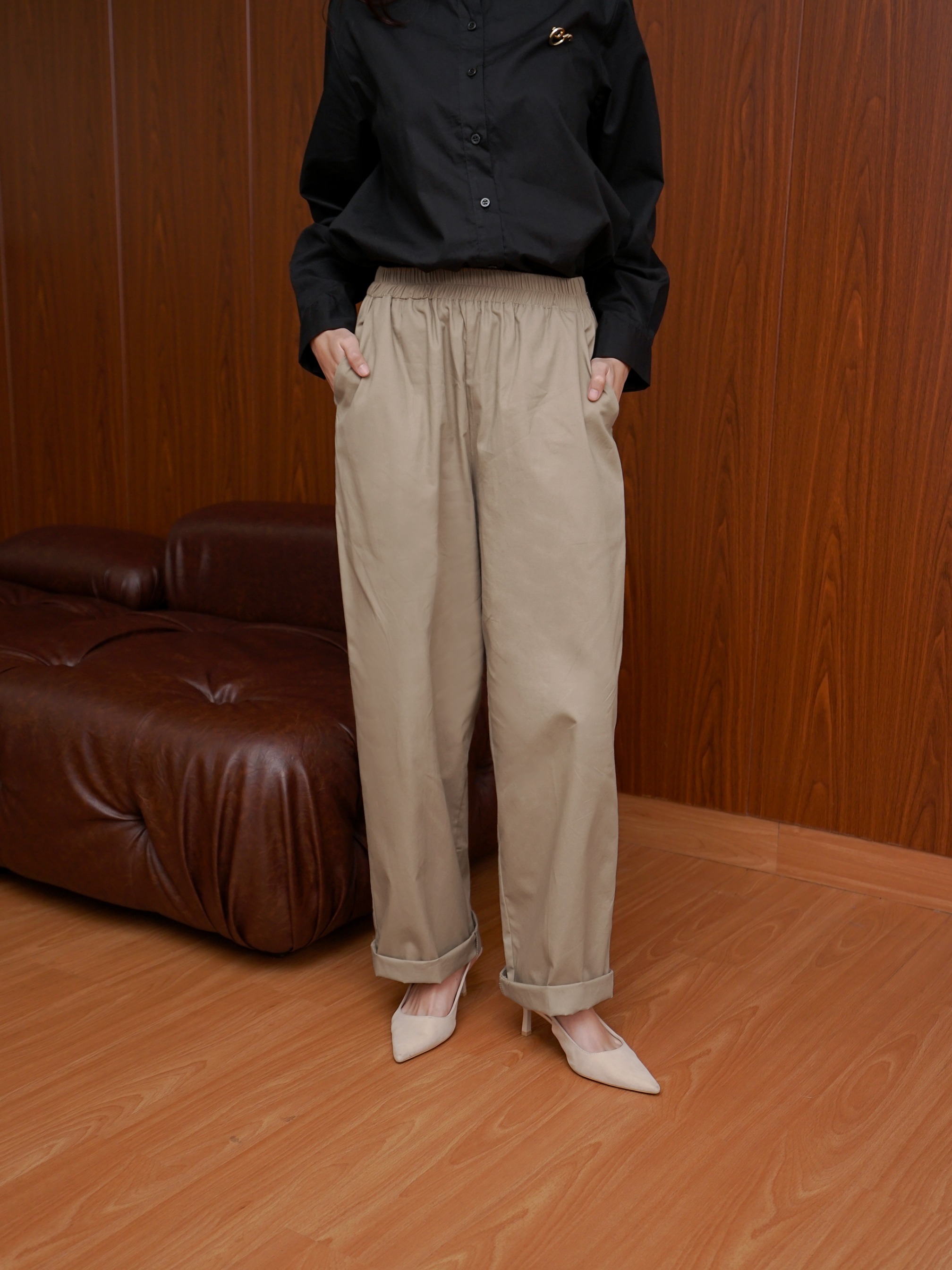 Defect dan Sample Sale Varra Pants Latte