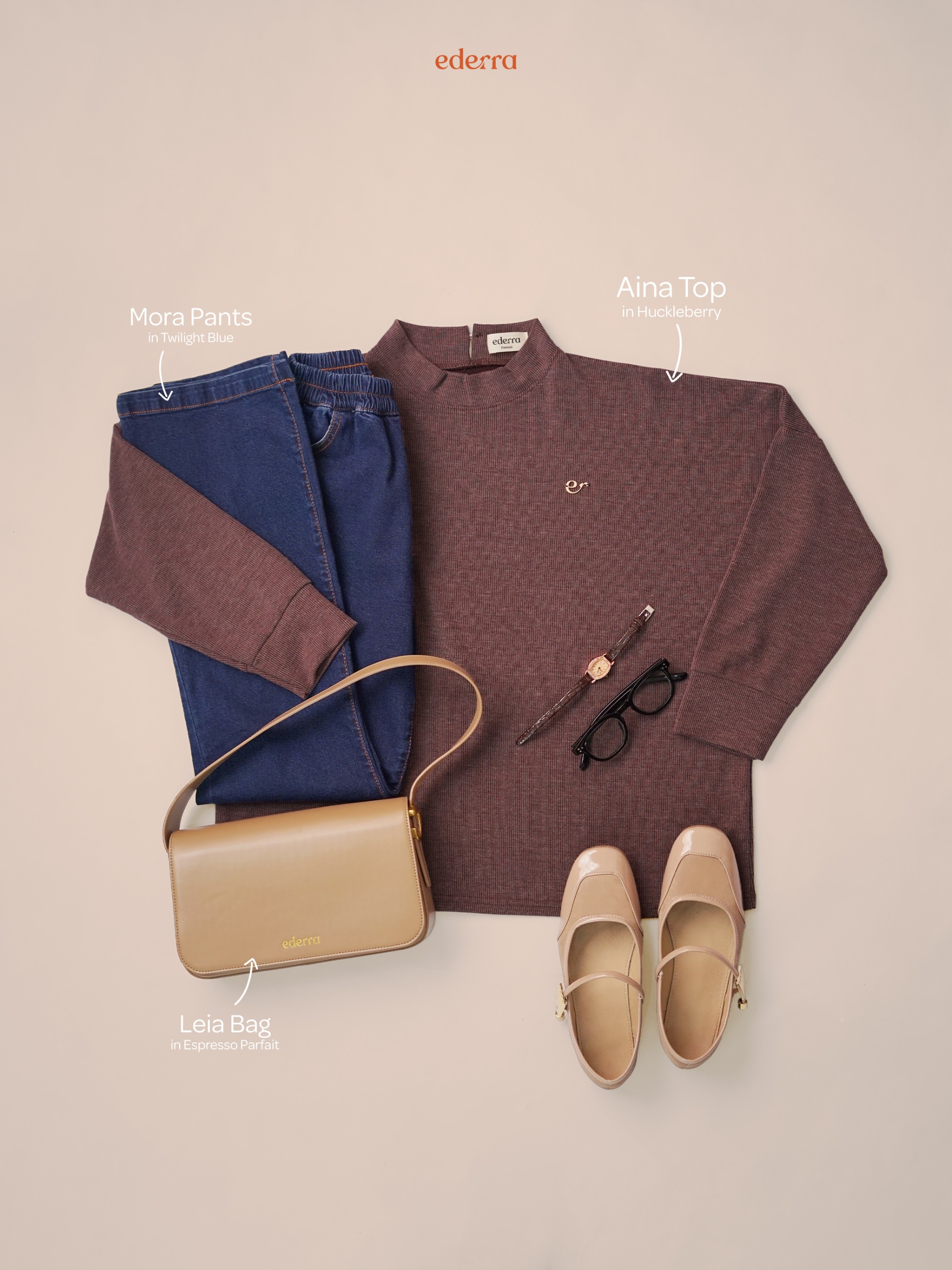 Aina Top Huckleberry