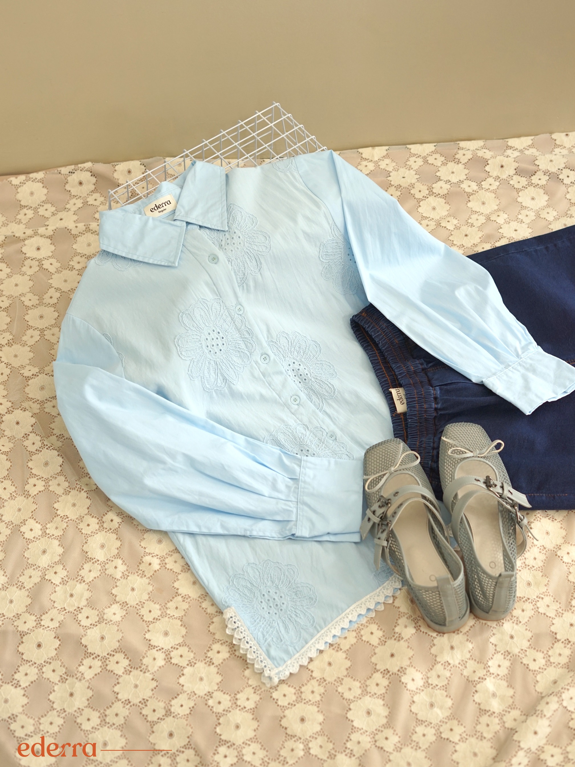 Elora Top Soft Blue