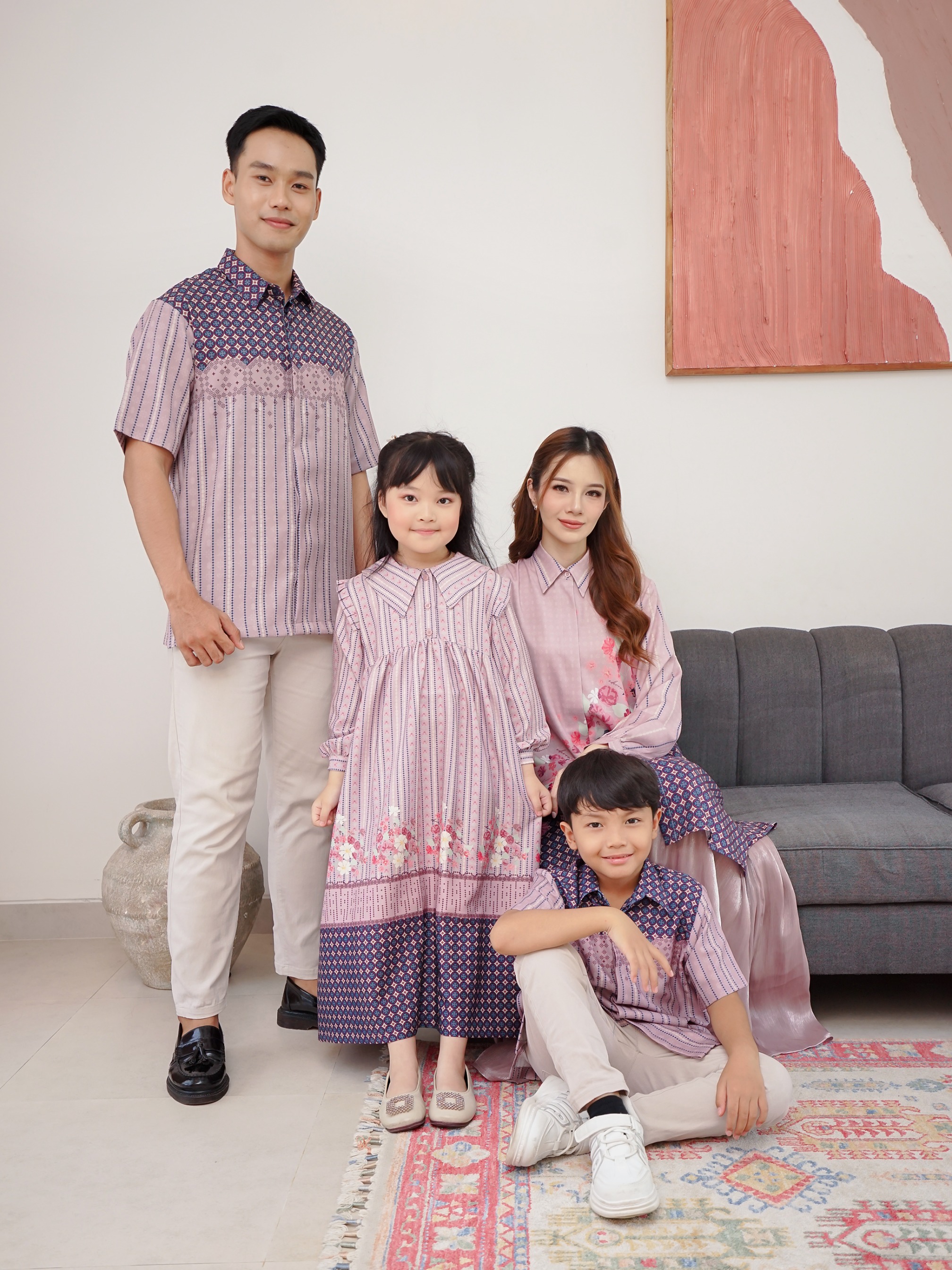 Arunika Tunic Pale Mauve