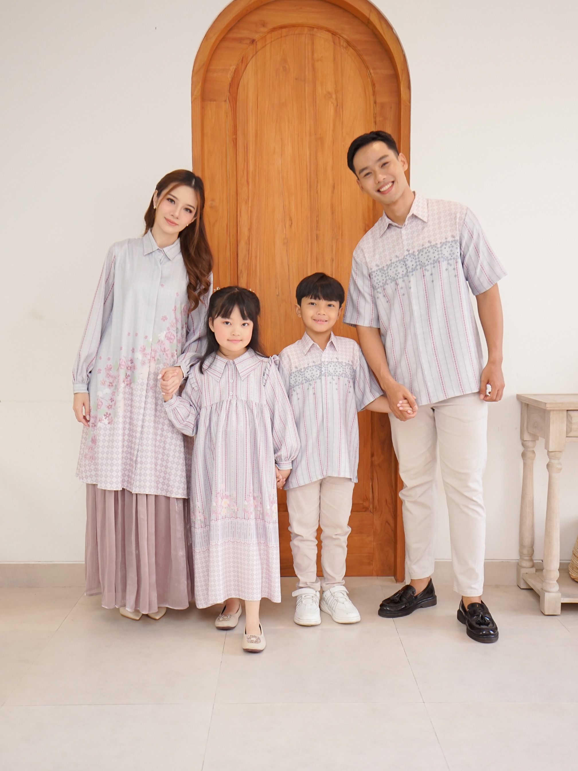 Family Set Arunika Cool Grey