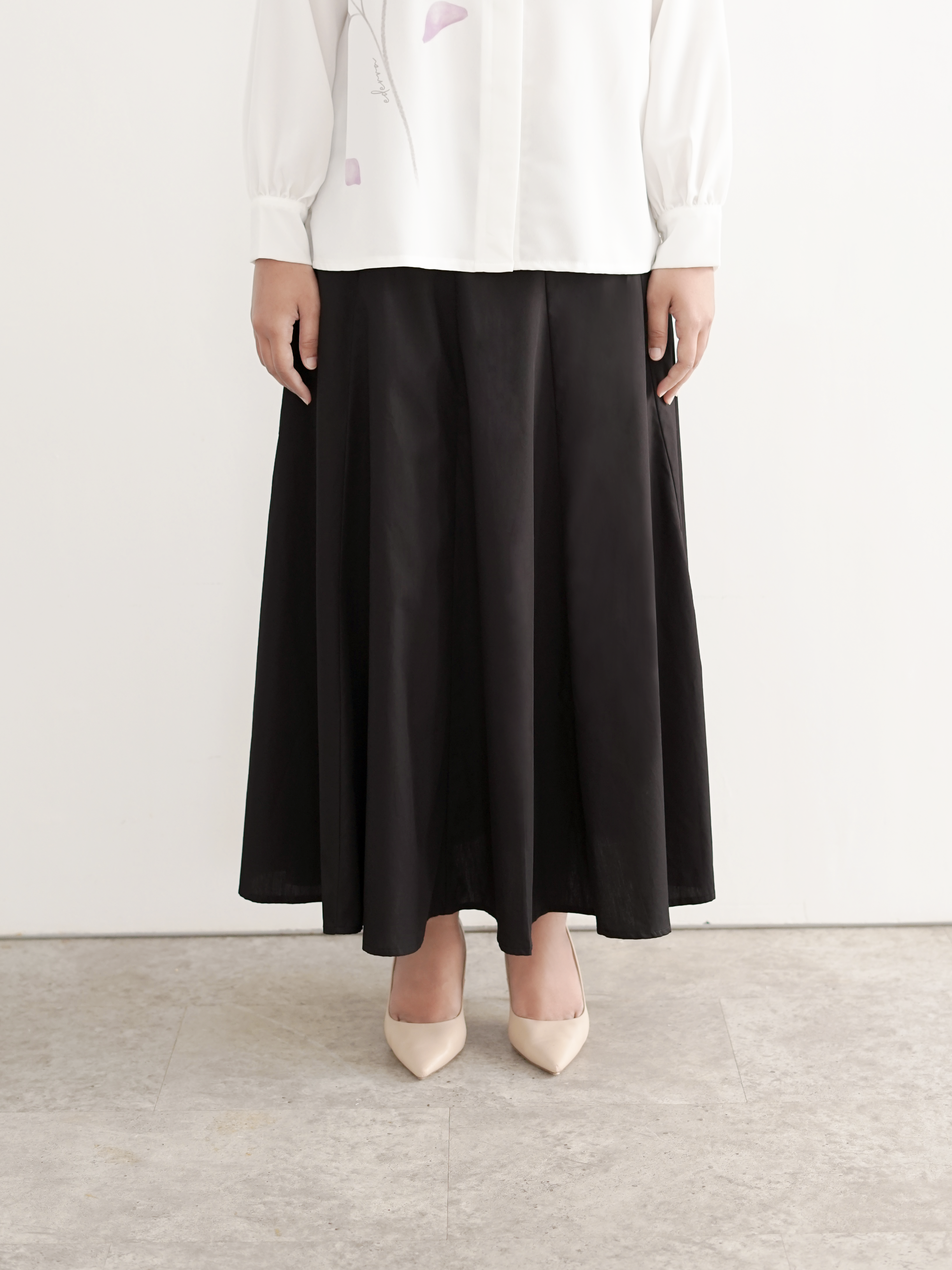 Fleur Skirt Black