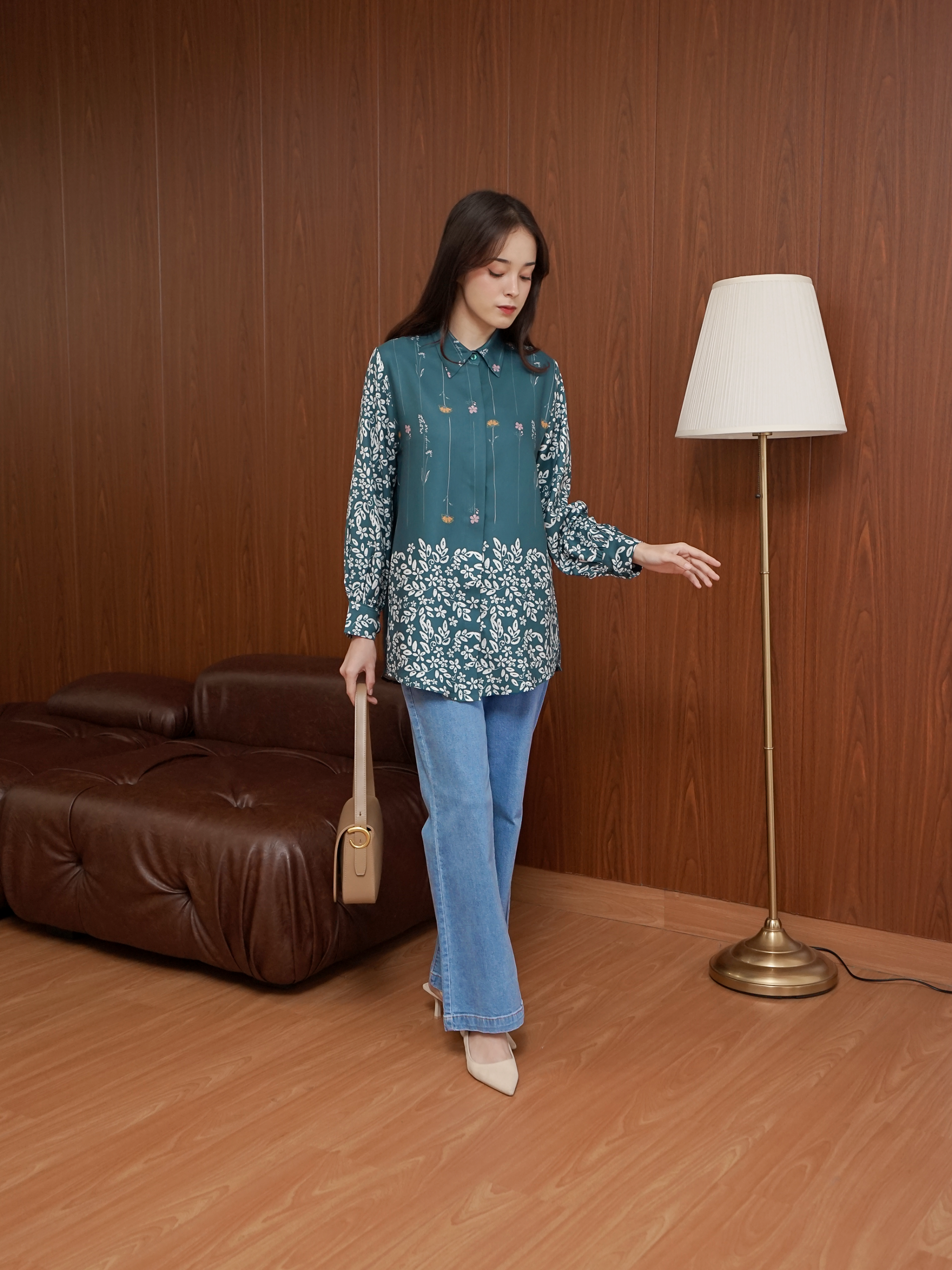 Flo Top Teal Green
