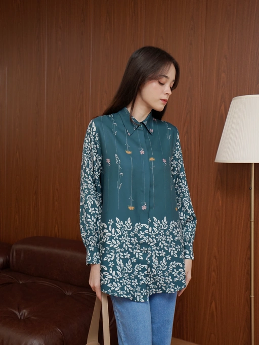 Image of Flo Top Teal Green